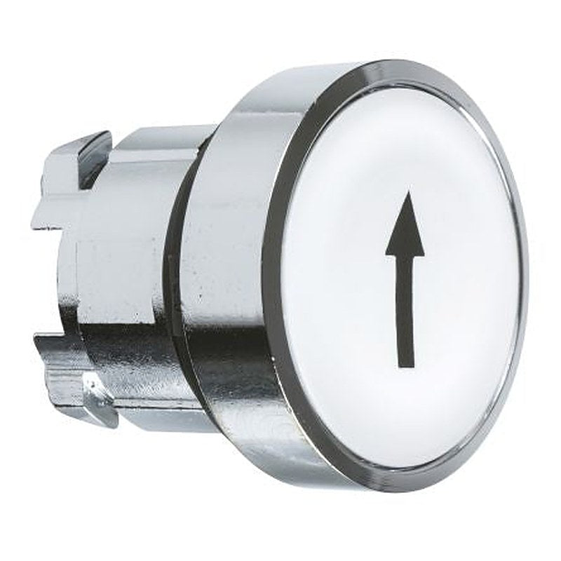 Schneider Electric Harmony Series White Spring Return Push Button Head, 22 mm Cutout, IP66, IP69K, IP67