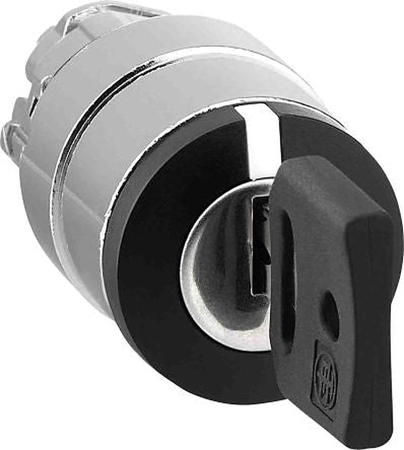 Schneider Electric Harmony 3-position Key Switch Head, Spring Return, 22 mm Cutout