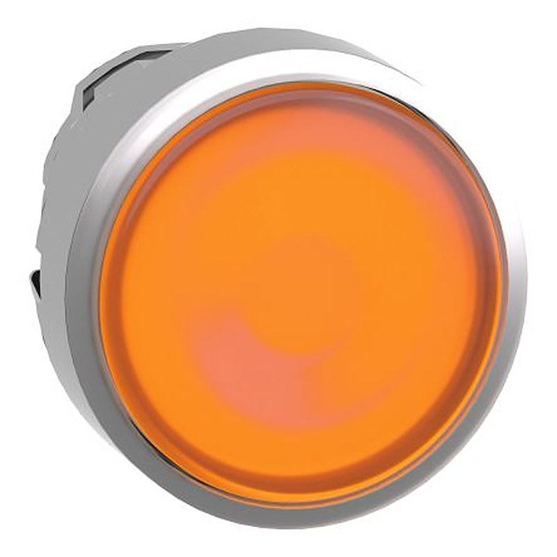 Schneider Electric Harmony Series Orange Maintained Push Button Head, 22 mm Cutout, IP66, IP67, IP69K
