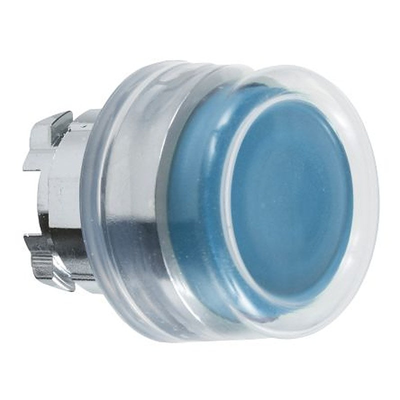 Schneider Electric Harmony Series Blue Spring Return Push Button Head, 22 mm Cutout, IP67, IP66