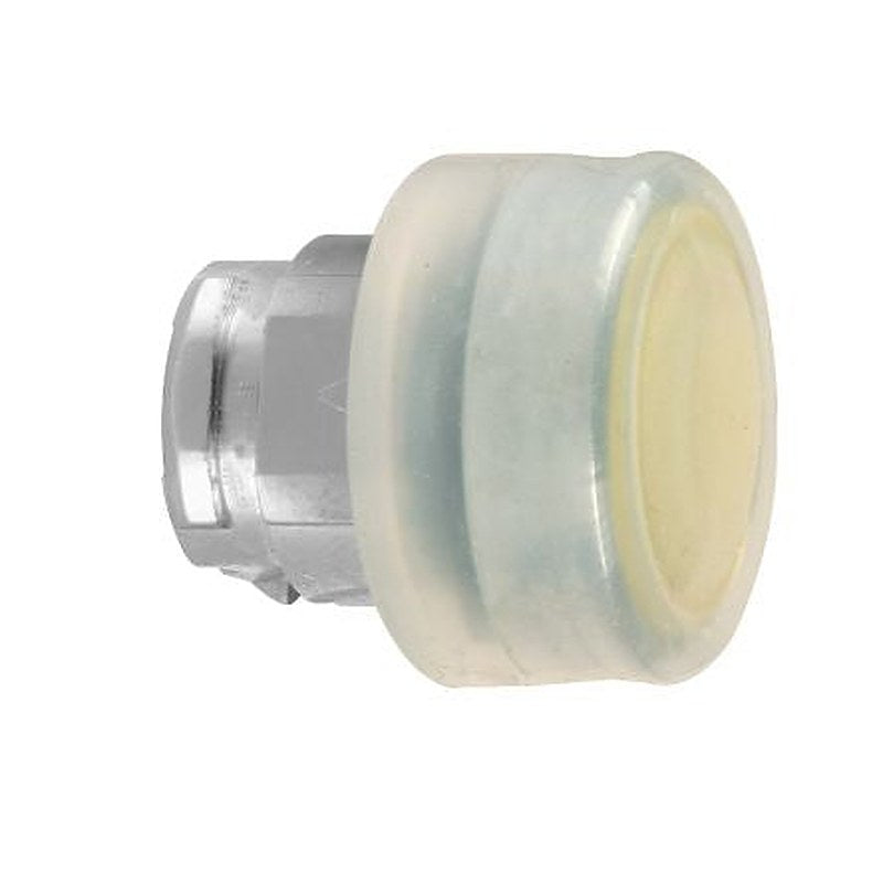 Schneider Electric Harmony Series Yellow Spring Return Push Button Head, 22 mm Cutout, IP67, IP69K, IP66