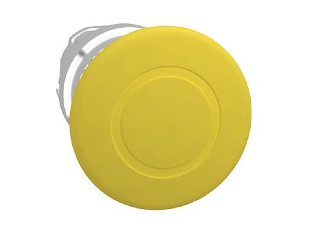 Schneider Electric Harmony Series Yellow Latching Push Button Switch, 22 mm Cutout, IP66, IP69K