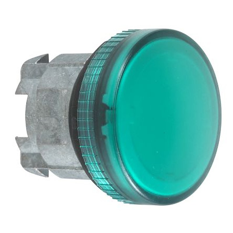 Schneider Electric Green Pilot Light Head, 22 mm Cutout Harmony Series