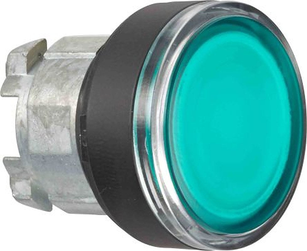 Schneider Electric Harmony Series Blue Spring Return Push Button Head, 22.5 mm Cutout, IP67, IP66, IP69K