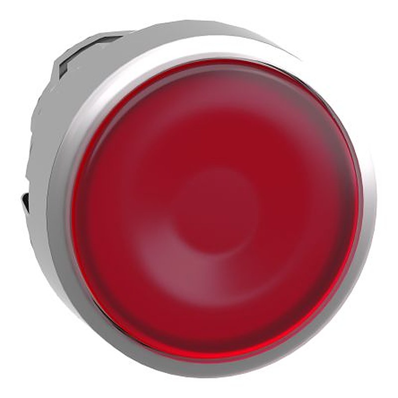 Schneider Electric Harmony Series Red Spring Return Push Button Head, 22 mm Cutout, IP66, IP67, IP69K