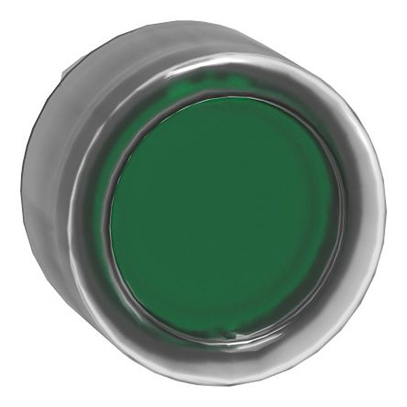 Schneider Electric Harmony Series Green Spring Return Push Button Head, 22 mm Cutout, IP67, IP66