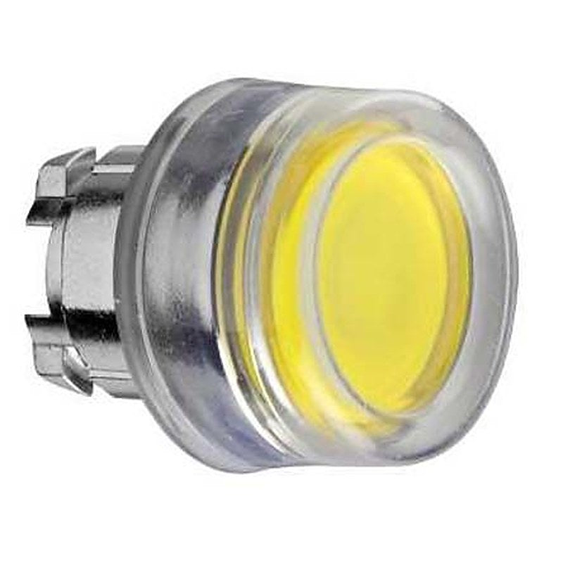 Schneider Electric Harmony XB4 Series Yellow Momentary Push Button Head, 22 mm Cutout, IP66, IP67