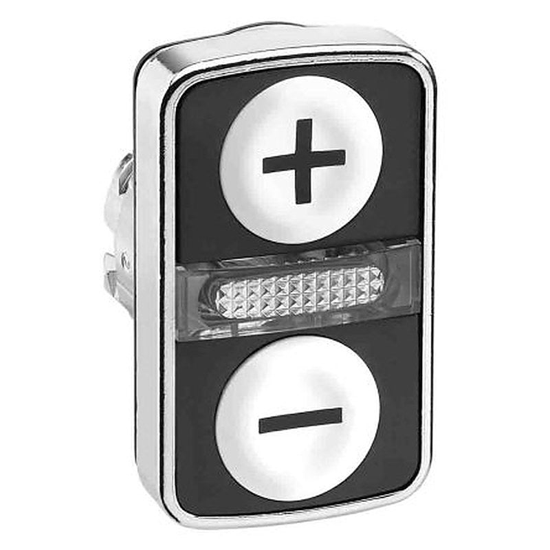 Schneider Electric Harmony Series White Momentary Push Button Head, 22 mm Cutout, IP69K, IP66