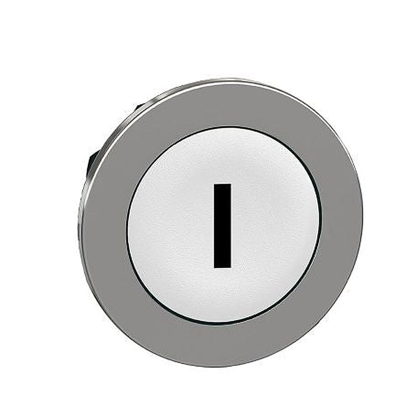 Schneider Electric Harmony XB4 Series White Momentary Push Button Head, 30 mm Cutout, IP66, IP67, IP69K