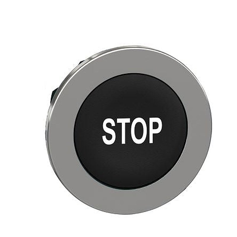Schneider Electric Harmony XB4 Series Black Momentary Push Button Head, 30 mm Cutout, IP66, IP67, IP69K