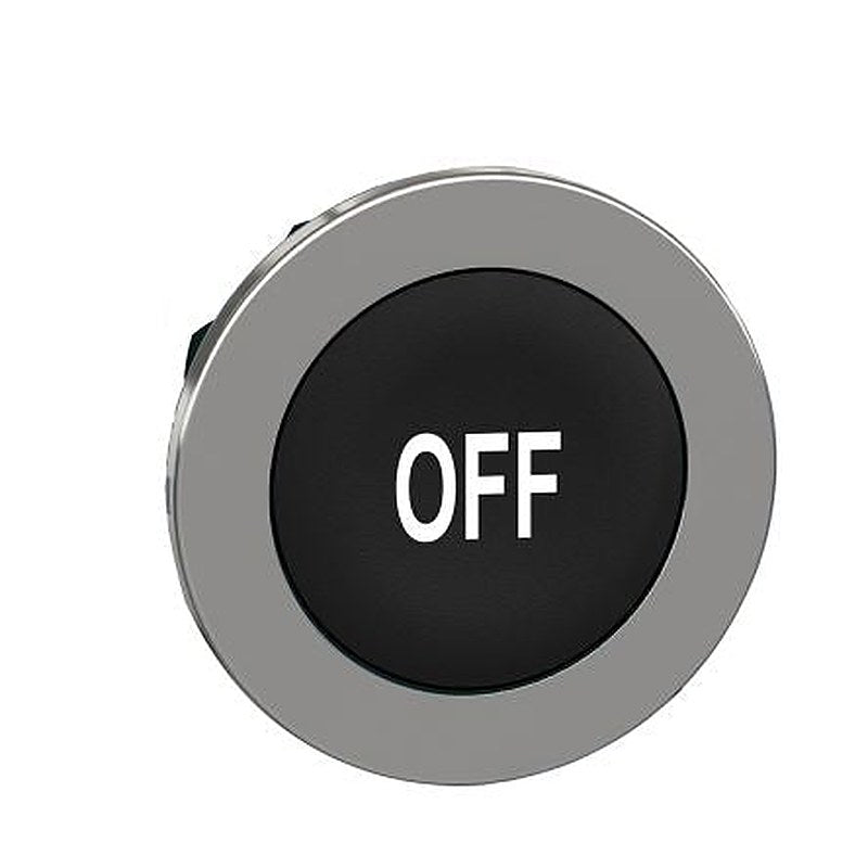 Schneider Electric Harmony XB4 Series Black Momentary Push Button Head, 30 mm Cutout, IP67, IP69K, IP66