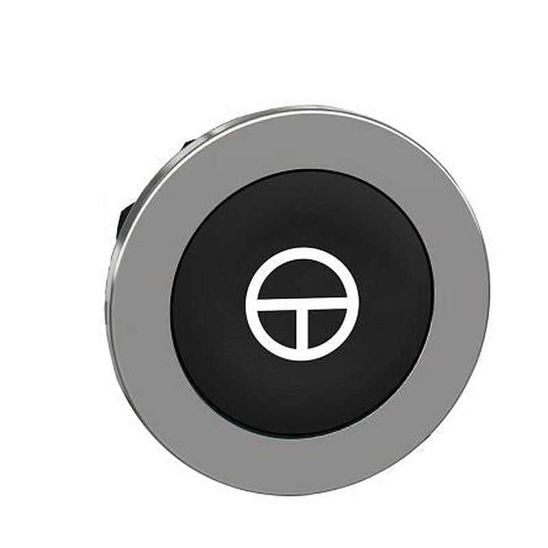 Schneider Electric Harmony XB4 Series Black Momentary Push Button Head, 30 mm Cutout, IP66, IP67, IP69K