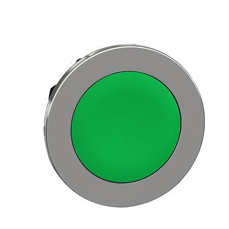 Schneider Electric Harmony XB4 Series Green Momentary Push Button Head, 30 mm Cutout, IP69K, IP67, IP66