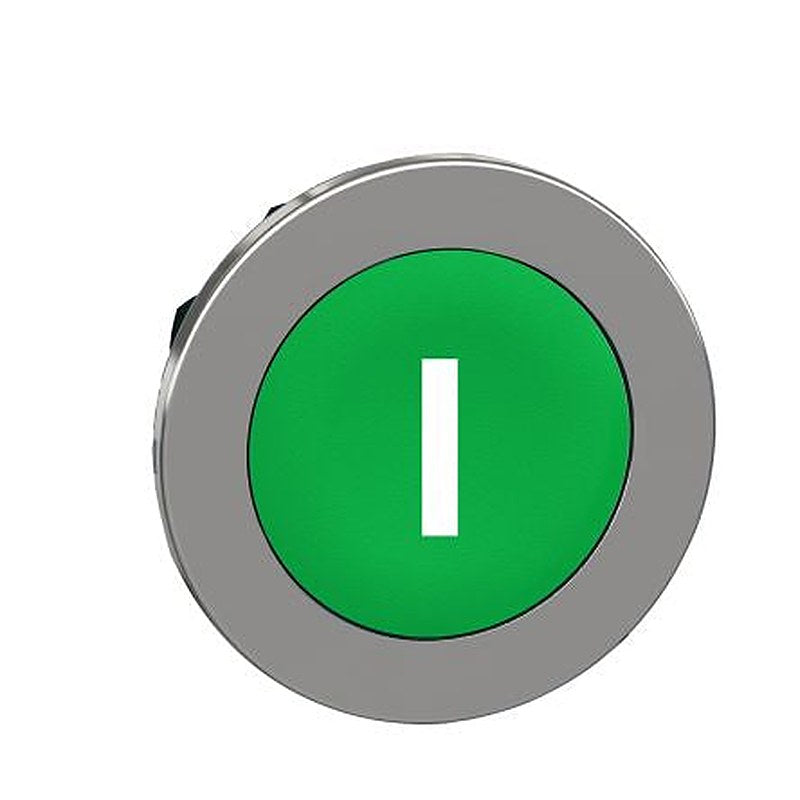 Schneider Electric Harmony XB4 Series Green Momentary Push Button Head, 30 mm Cutout, IP69K, IP66, IP67