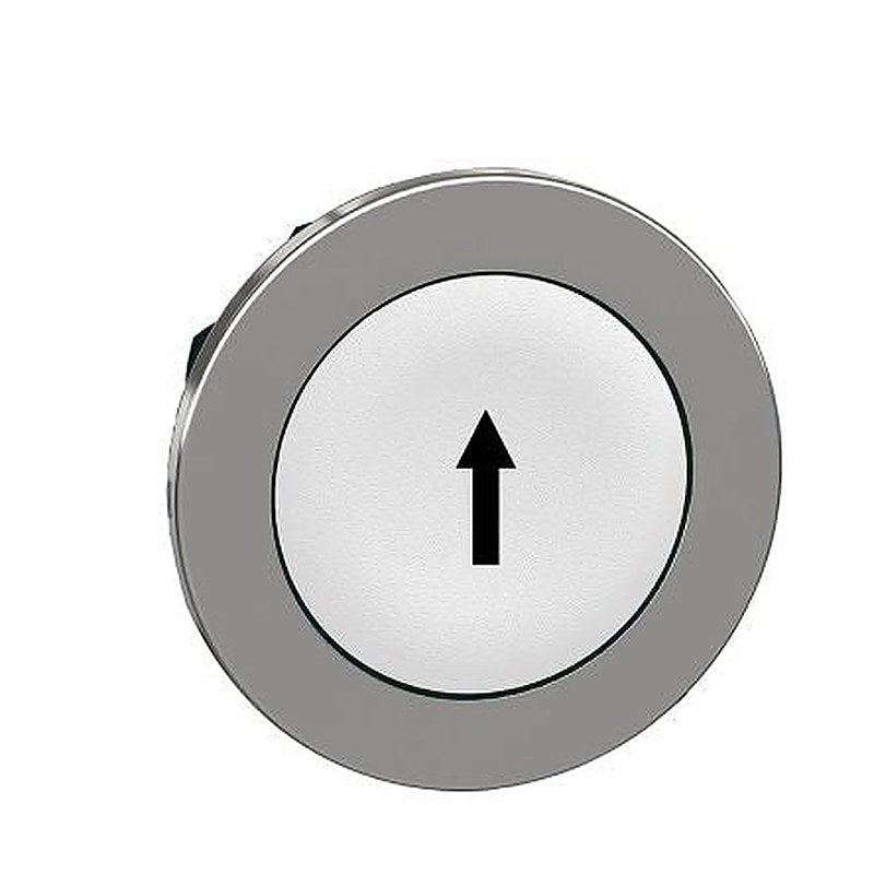 Schneider Electric Harmony XB4 Series White Momentary Push Button Head, 30 mm Cutout, IP69K, IP67, IP66