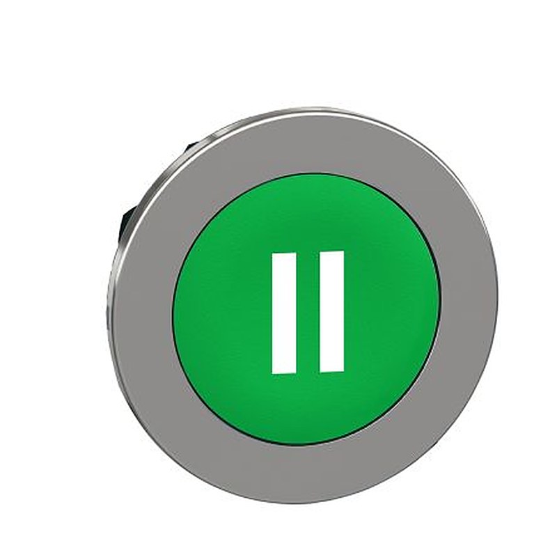 Schneider Electric Harmony XB4 Series Green Momentary Push Button Head, 30 mm Cutout, IP66, IP67, IP69K