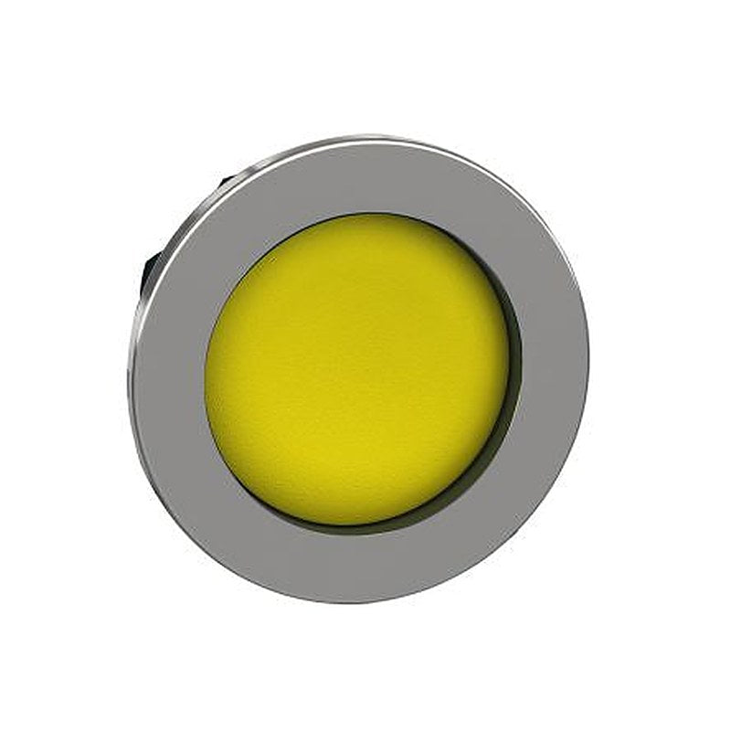 Schneider Electric Harmony XB4 Series Yellow Momentary Push Button Head, 30 mm Cutout, IP69K, IP67, IP66