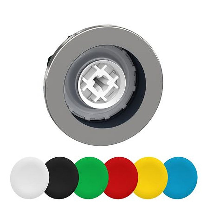 Schneider Electric Harmony XB4 Series Momentary Push Button Head, 30 mm Cutout, IP66, IP67, IP69K