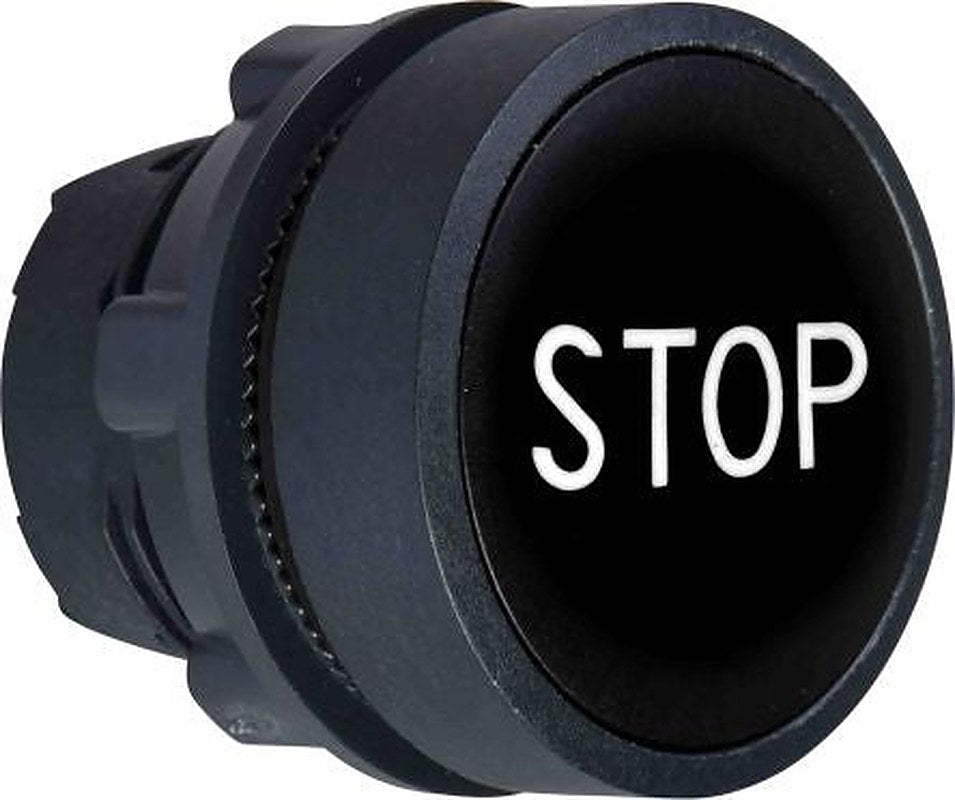 Schneider Electric Harmony Series Black Spring Return Push Button Head, 22 mm Cutout, IP69K, IP67, IP66
