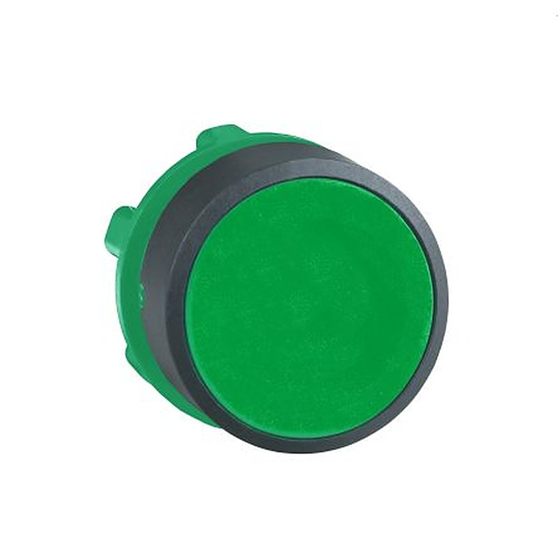 Schneider Electric Harmony Series Green Spring Return Push Button Head, 22 mm Cutout, IP69K, IP67, IP66