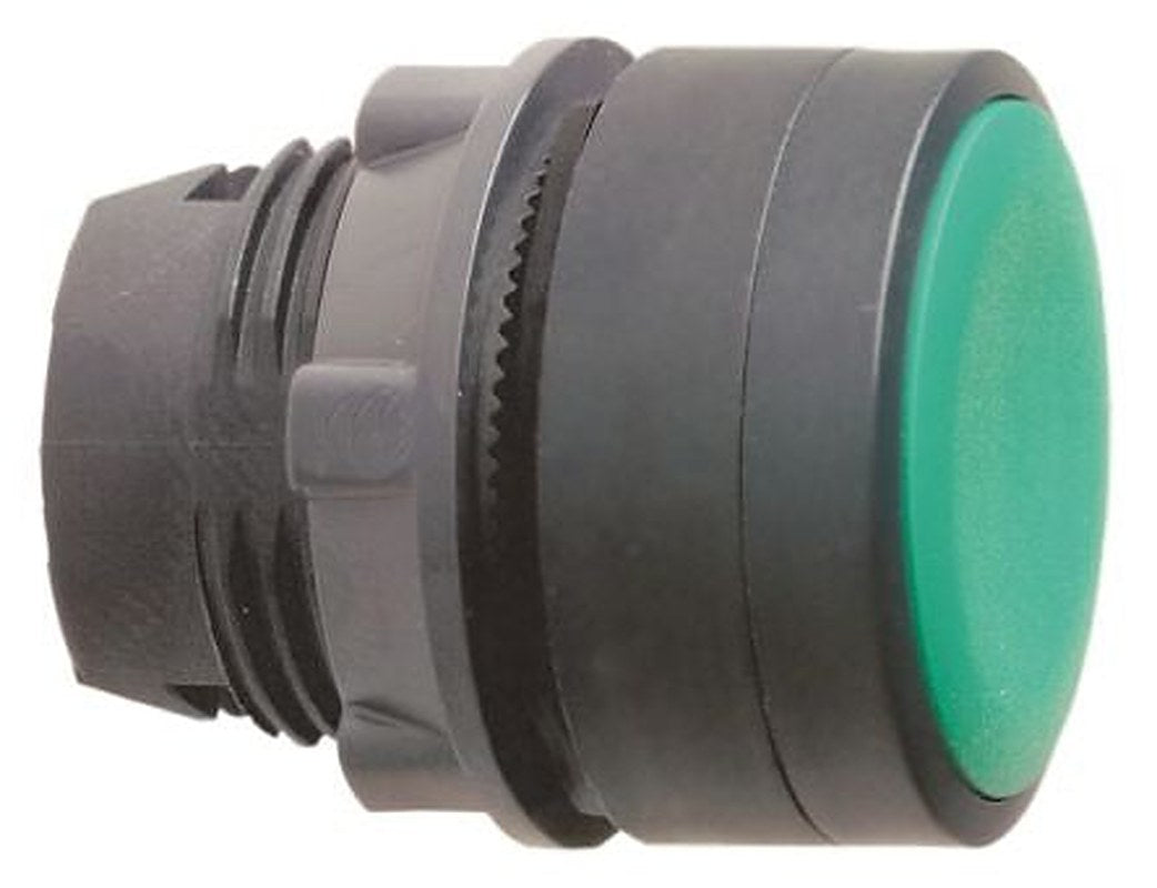 Schneider Electric Harmony XB5 Series Green Spring Return Push Button Head, 22 mm Cutout, IP66, IP67, IP69K