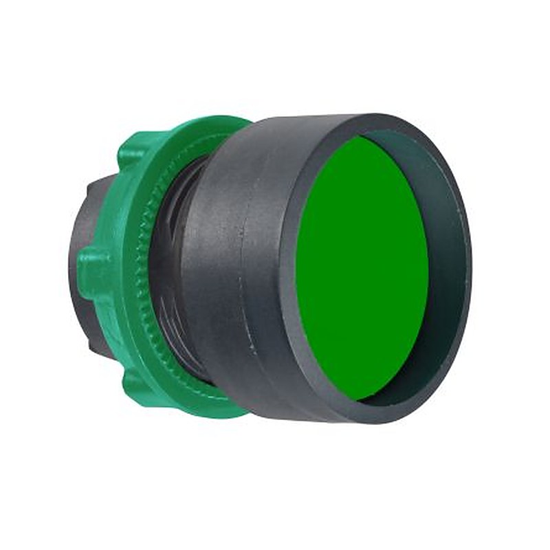 Schneider Electric Harmony Series Green Spring Return Push Button Head, 22 mm Cutout, IP66, IP67, IP69K