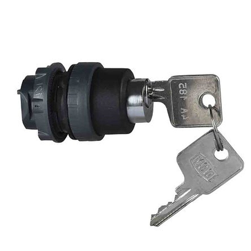 Schneider Electric Harmony 2-position Key Switch Head, Turn to Release, 22 mm Cutout