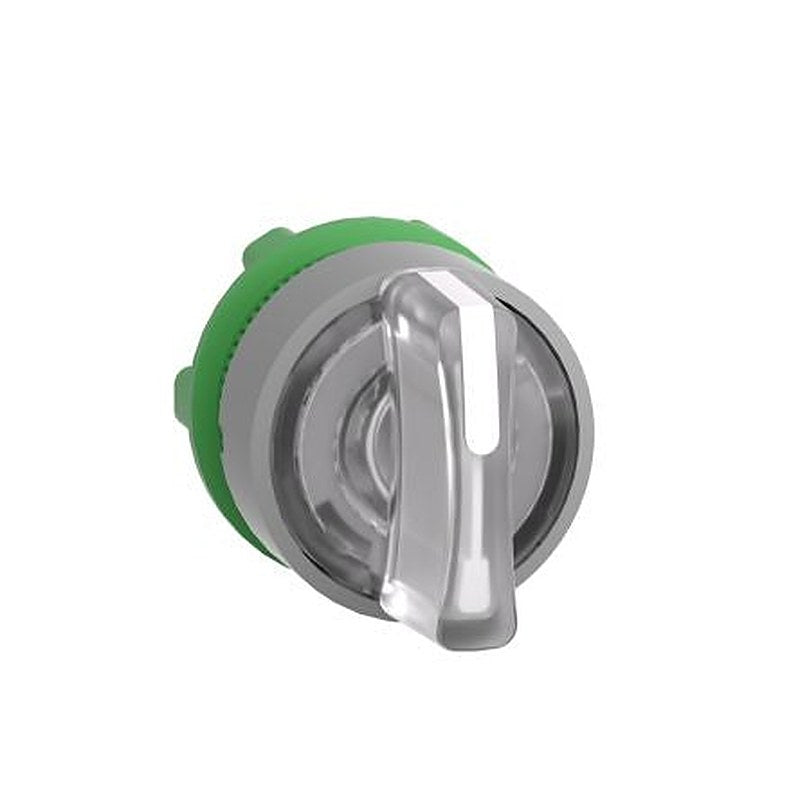 Schneider Electric Harmony Series 3 Position Illuminated Selector Switch Head, 22 mm Cutout, White Handle, IP67