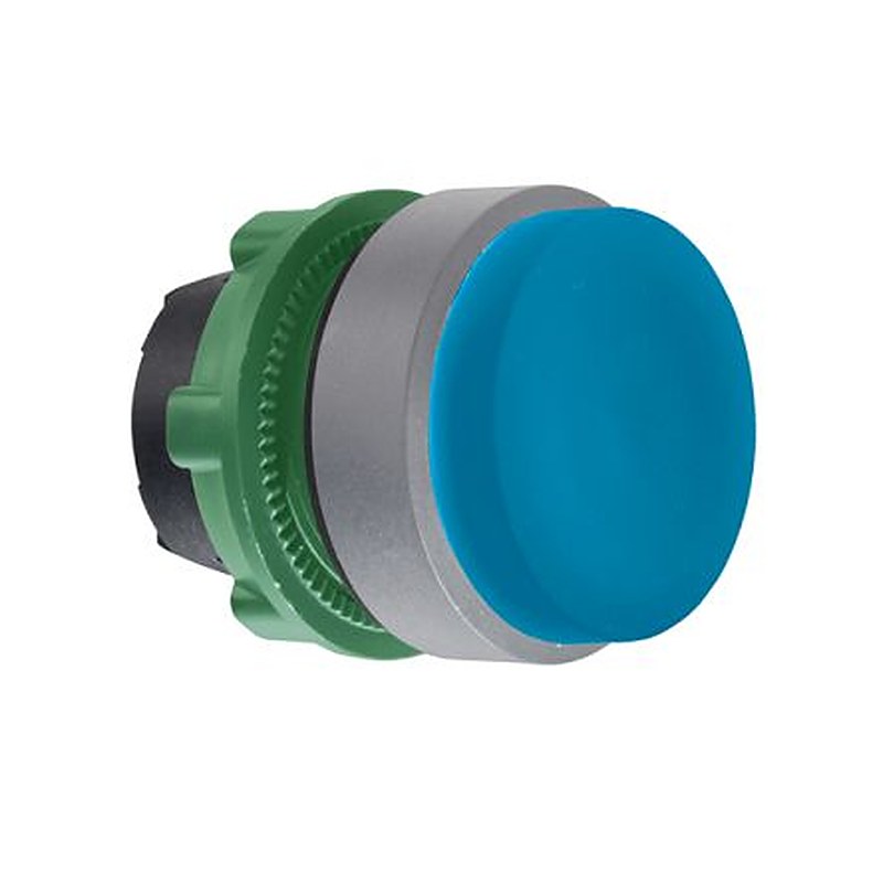 Schneider Electric ZB5A Series Blue Push Push Push Button Head, 22 mm Cutout, IP67, IP66, UL, DNV, BV, GL, CSA