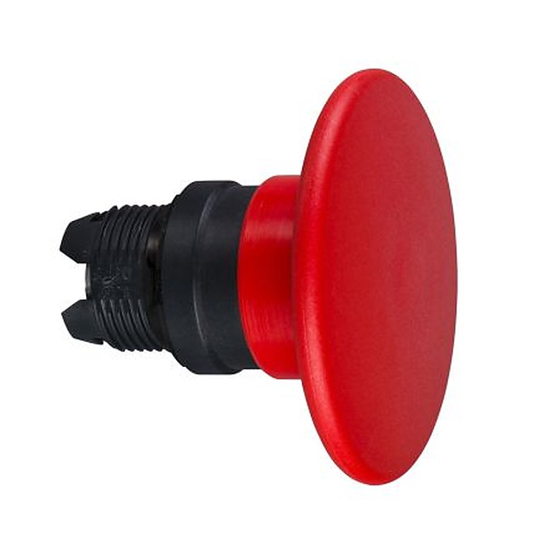 Schneider Electric Harmony Series Red Spring Return Push Button Head, 22 mm Cutout, IP69K, IP67, IP66