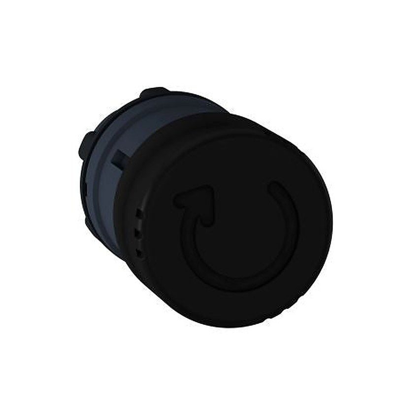Schneider Electric Harmony Series Black Latching Push Button Head, 22 mm Cutout, IP69K, IP66, IP67