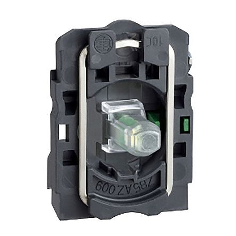 Schneider Electric Harmony XB5 Series Contact & Light Block, 120 V ac, 240 V ac, 125V dc, 600 V dc, White Light, 1 NO