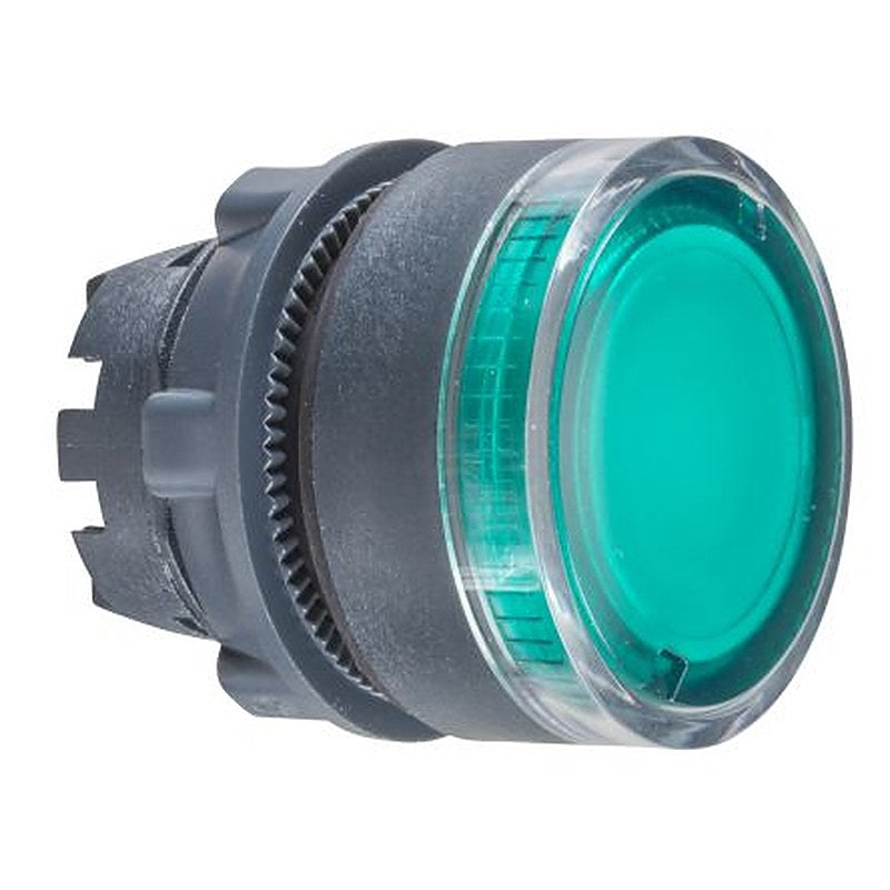 Schneider Electric Harmony Series Green Spring Return Push Button Head, 22 mm Cutout, IP66, IP67, IP69K