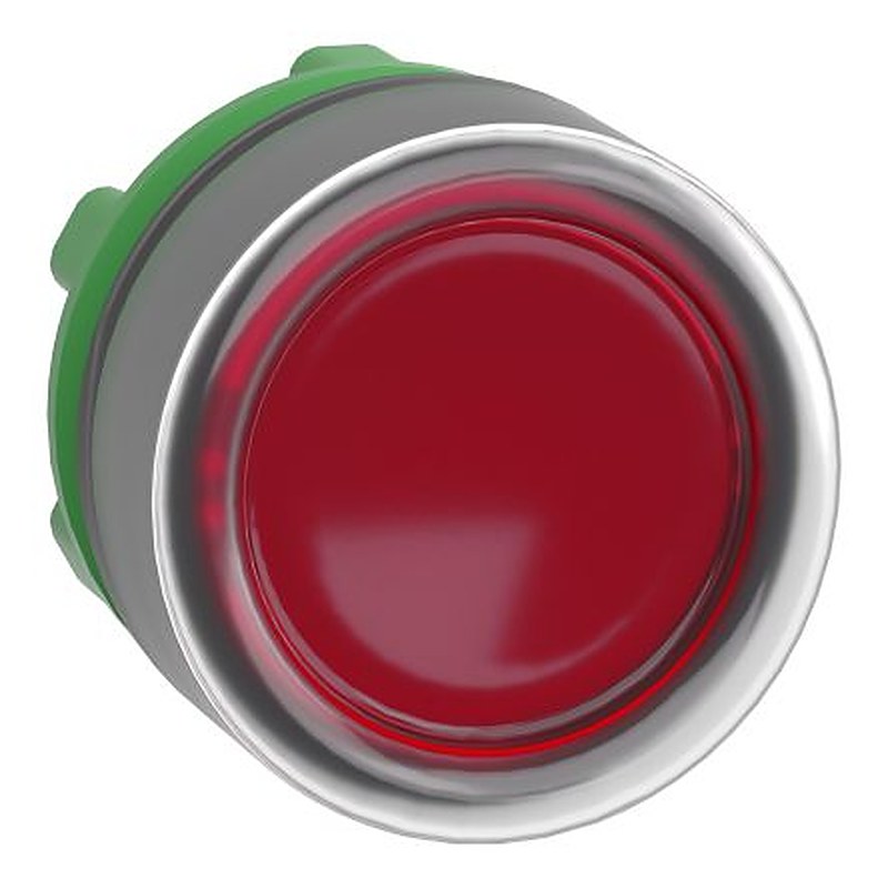 Schneider Electric Harmony Series Red Spring Return Push Button Head, 22 mm Cutout, IP66, IP67