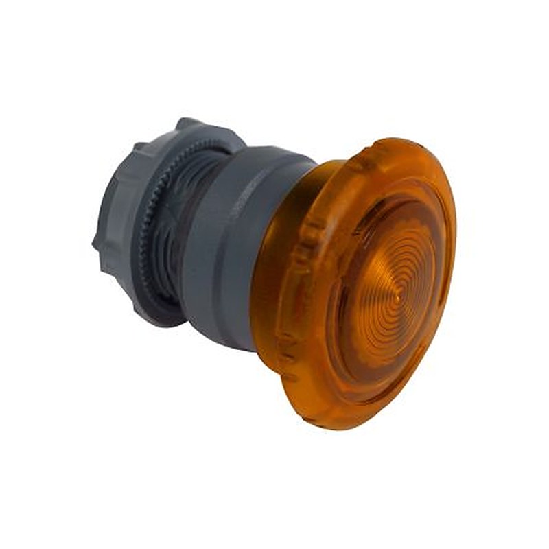 Schneider Electric Harmony Series Orange Latching Push Button Head, 22 mm Cutout, IP66, IP69