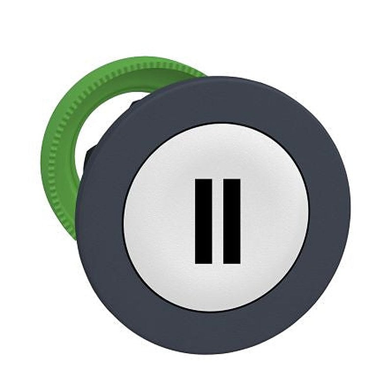 Schneider Electric Harmony XB5 Series White Momentary Push Button Head, 30 mm Cutout, IP69K, IP67, IP66