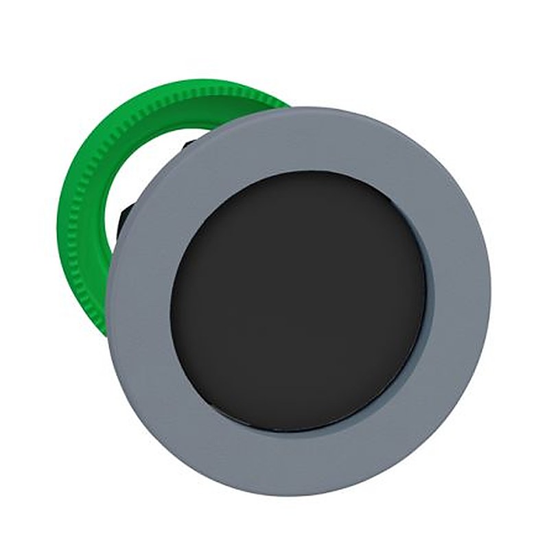 Schneider Electric ZB5F Series Black Push-in Push Button Head, 30.5 mm Cutout, IP67, IP66, BV, DNV, UL
