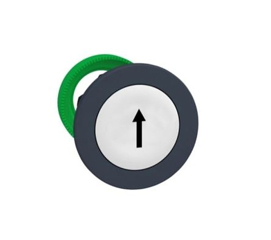 Schneider Electric Harmony XB5 Series White Momentary Push Button Head, 30 mm Cutout, IP69K, IP67, IP66