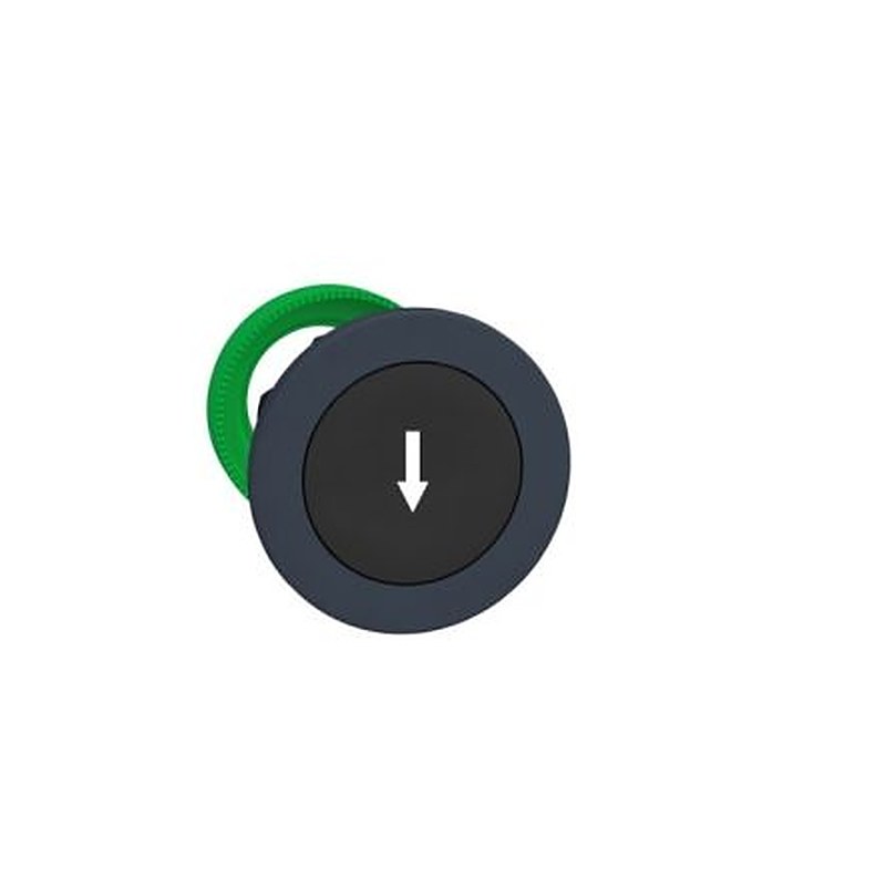 Schneider Electric Harmony XB5 Series Black Momentary Push Button Head, 30 mm Cutout, IP69K, IP67, IP66