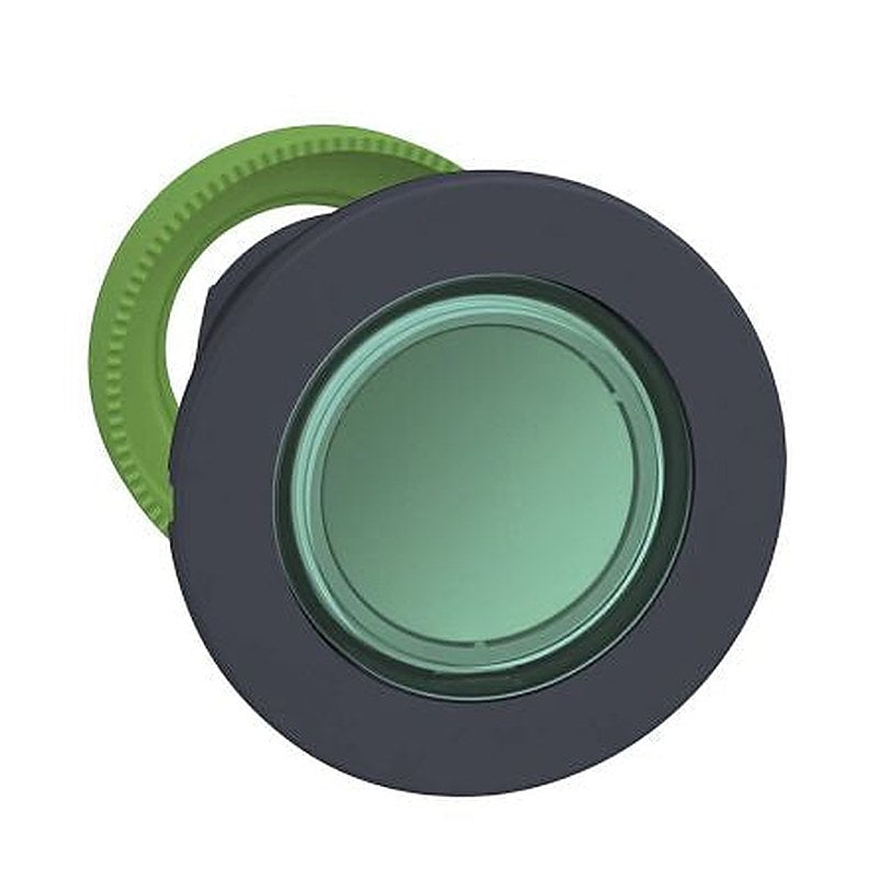 Schneider Electric Harmony XB5 Series Green Momentary Push Button Head, 30 mm Cutout, IP69K, IP67, IP66