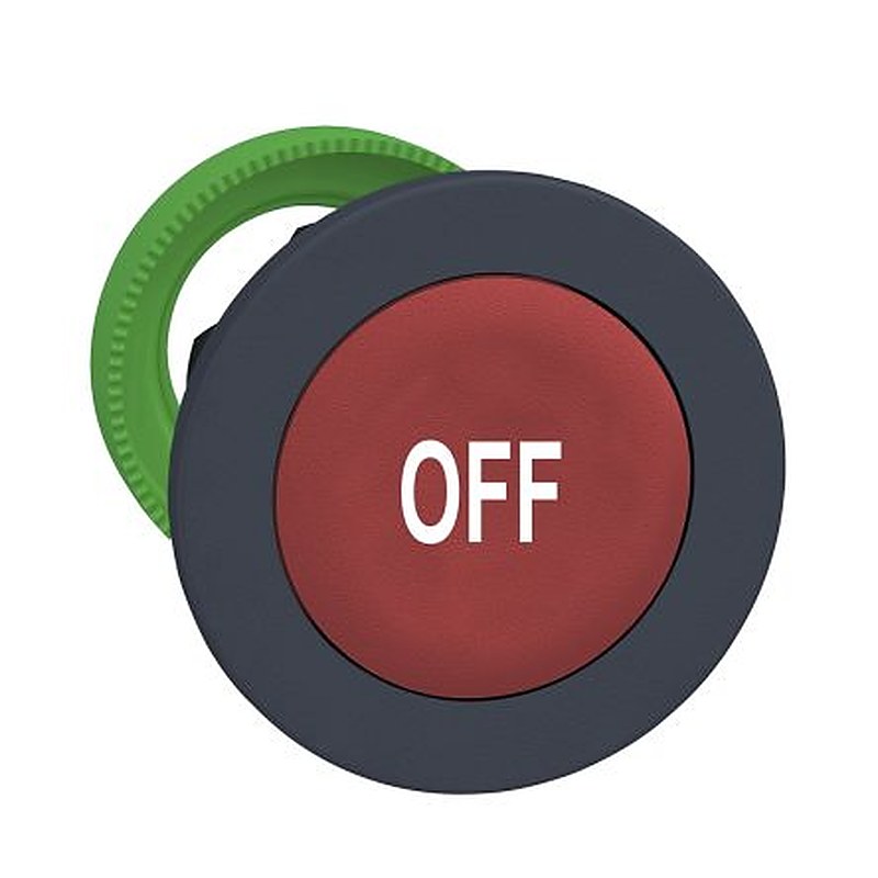 Schneider Electric Harmony XB5 Series Red Momentary Push Button Head, 30 mm Cutout, IP66, IP67, IP69K