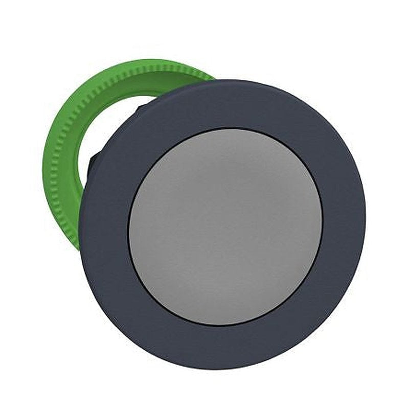 Schneider Electric Harmony XB5 Series Grey Momentary Push Button Head, 30 mm Cutout, IP66, IP67, IP69K