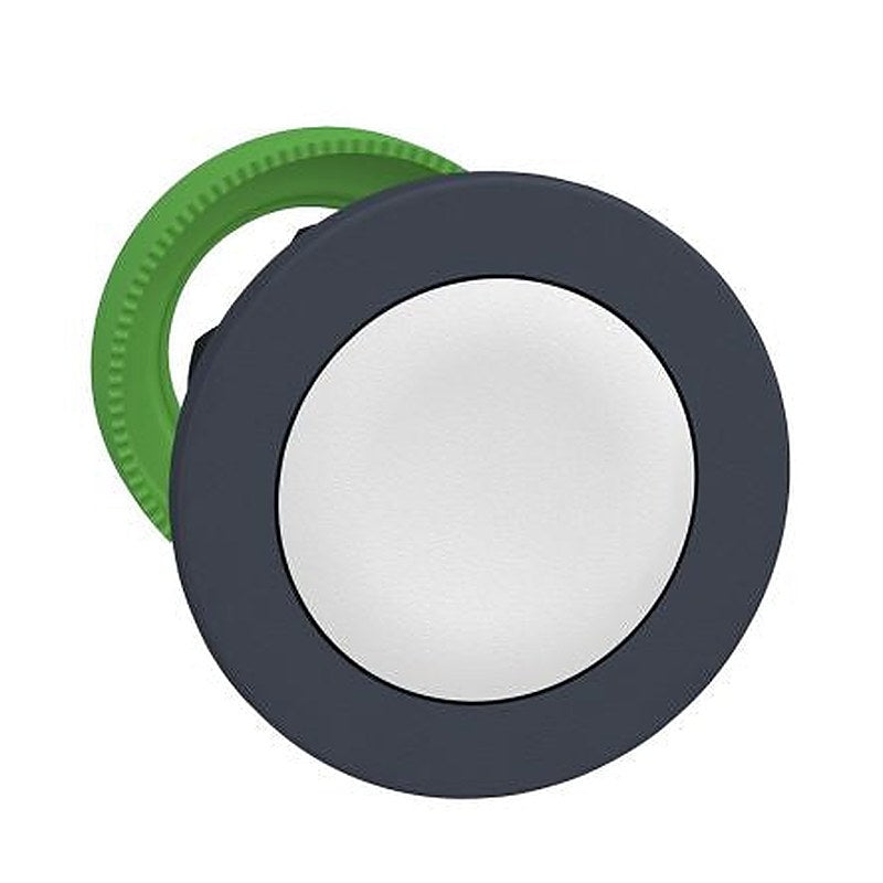 Schneider Electric Harmony XB5 Series White Maintained Push Button Head, 30 mm Cutout, IP66, IP67, IP69K
