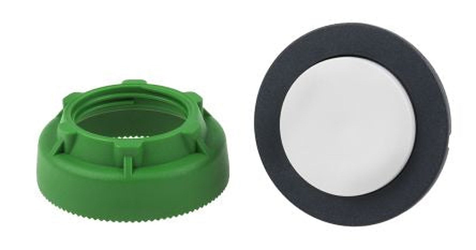 Schneider Electric Harmony XB5 Series White Momentary Push Button Head, 30 mm Cutout, IP69K, IP67, IP66