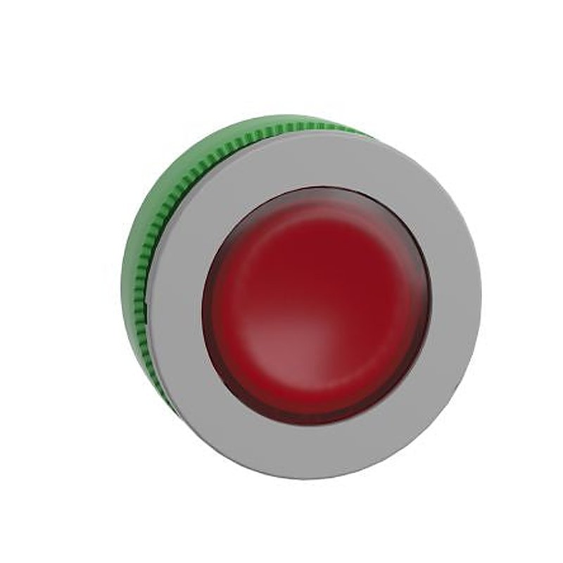 Schneider Electric Harmony Series Red Spring Return Push Button Head, 22 mm Cutout, IP67, IP66