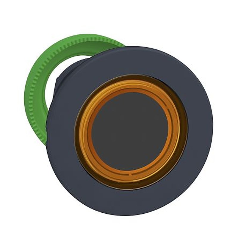 Schneider Electric Harmony XB5 Series Orange Momentary Push Button Head, 30 mm Cutout, IP67, IP66, IP69K