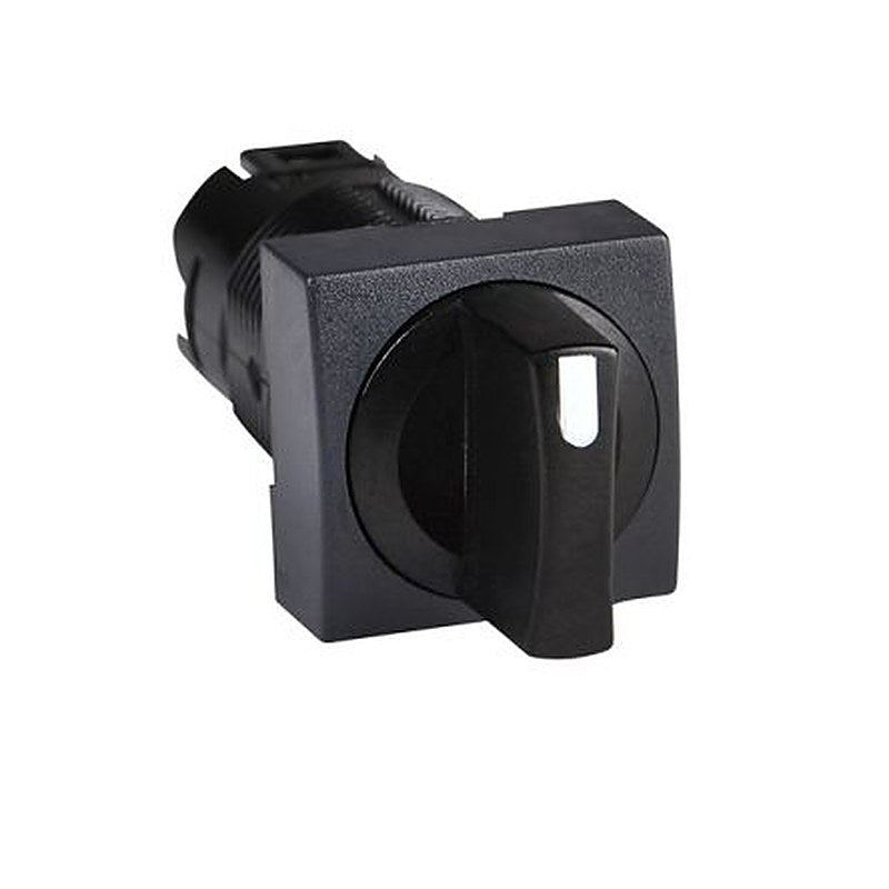 Schneider Electric Harmony XB6 Series 3 Position Selector Switch Head, 16 mm Cutout, Black Handle, IP65