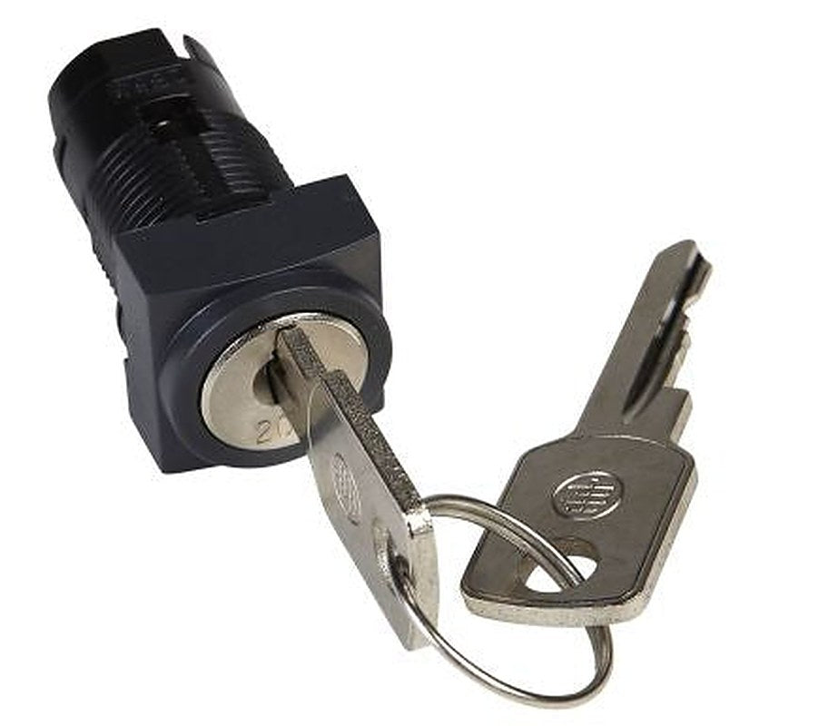 Schneider Electric Harmony XB6 2-position Key Switch Head, Latching, 16 mm Cutout