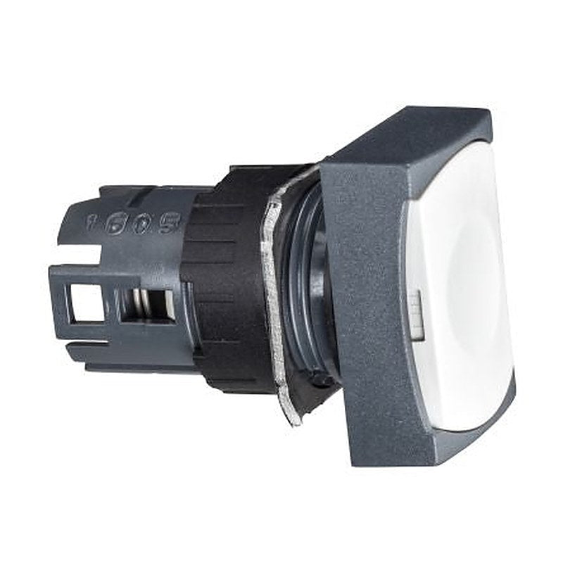 Schneider Electric Harmony style 6 Series White Spring Return Push Button Head, 16 mm Cutout, IP65