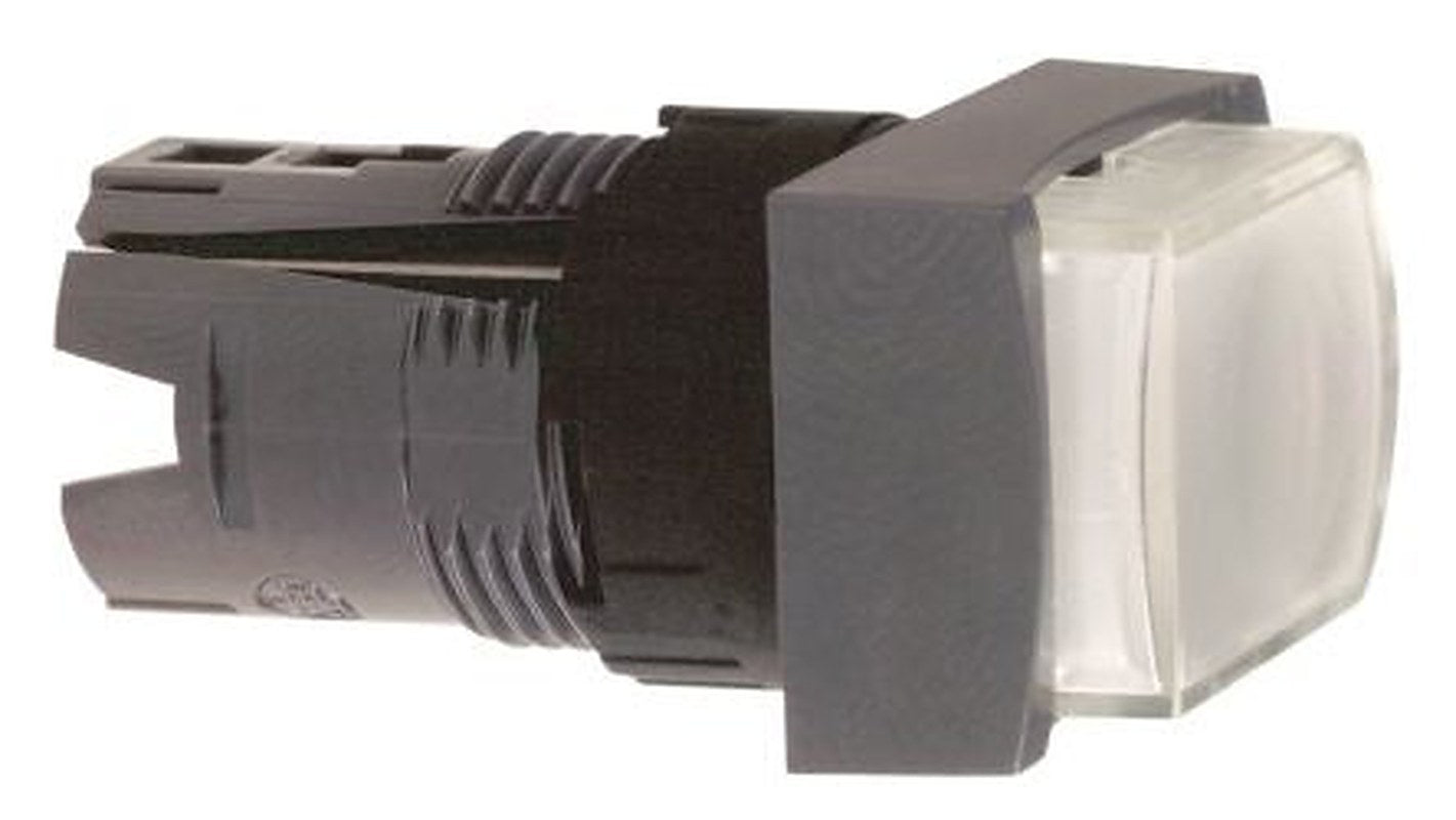 Schneider Electric ZB6 Series White Spring Return Push Button Head, 16 mm Cutout, IP65